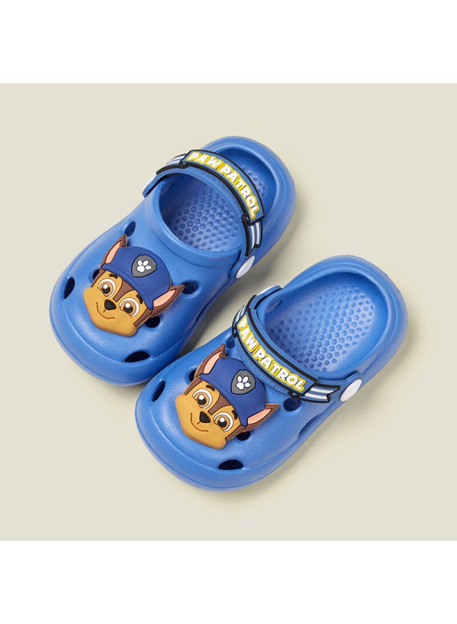 Cheerful Mario Paws Team Boys' Slippers, Summer Boys' Closed-toe Indoor Non-slip Baby Toddler Beach Children's Clogs - Image 1