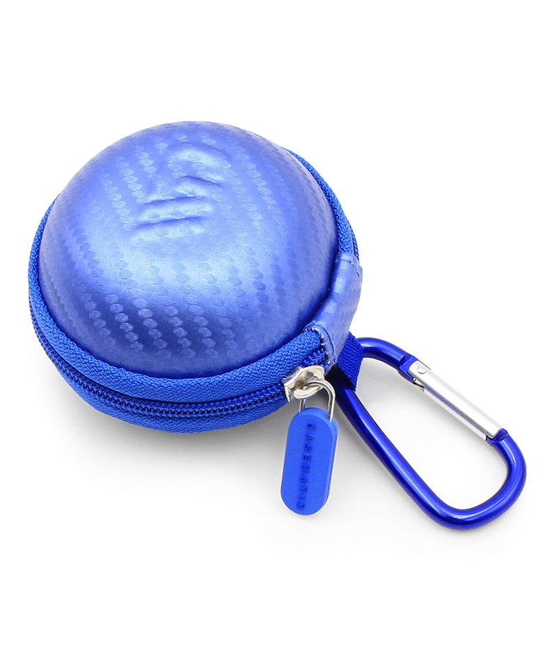 CASEMATIX OBD Carry Case Compatible with FIXD OBD2 Bluetooth Car Diagnostic Tool for Auto Car Health Monitor Device, Blue - Case Only - Image 2