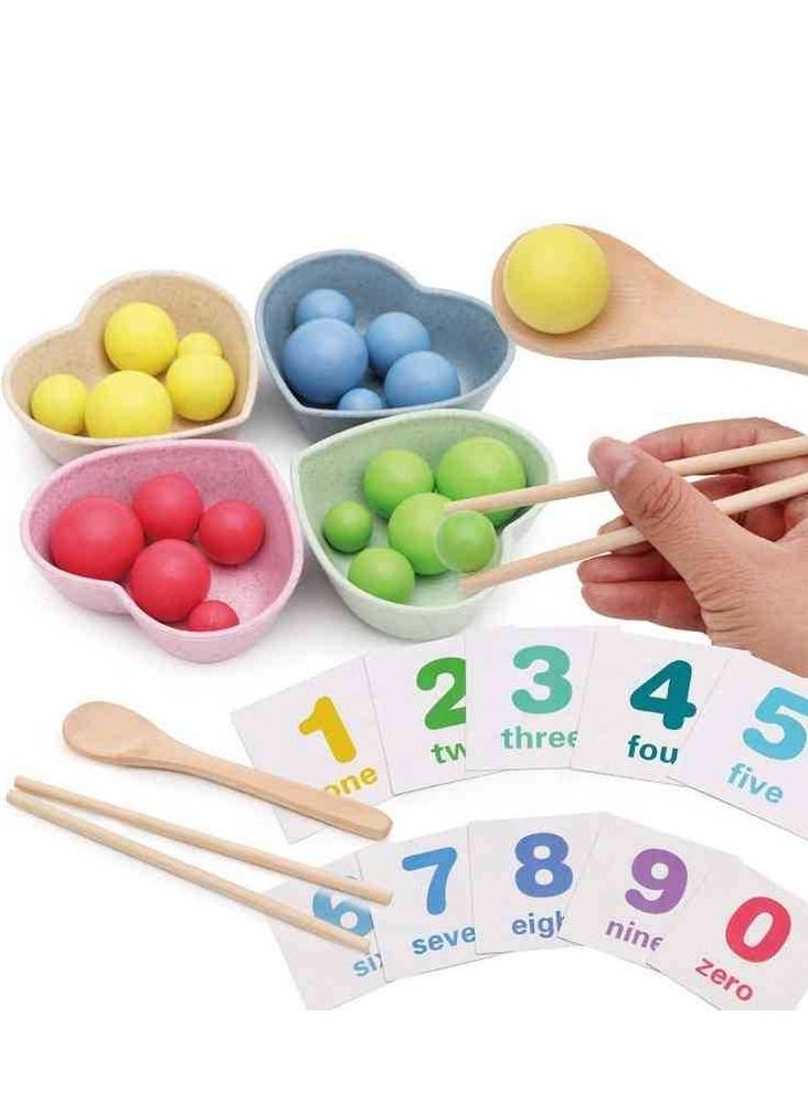 UKR Educational Toy for Kids – Hands-On Brain Training Clip Beads Puzzle Board Math Game for Toddlers and Early Learners - Image 3