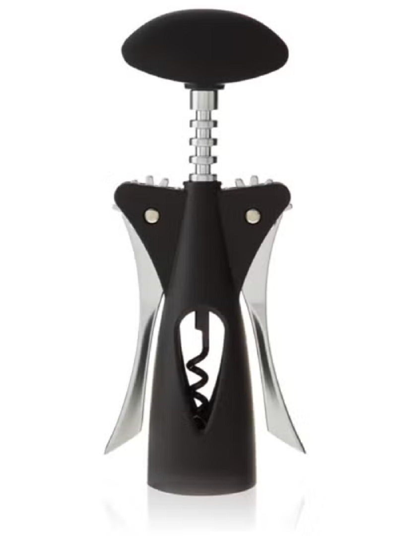 Cork Screw Silver & Black 