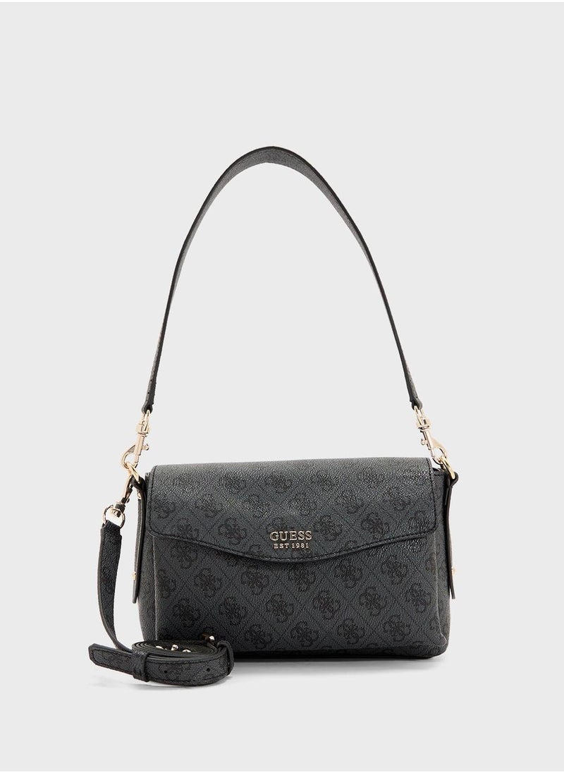 GUESS Brenton Flap Shoulder Bag  - Image 1