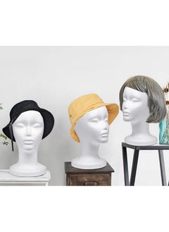 3 Pack 12 Inch Foam Head Female Foam Wig Head Mannequin Manikin Cosmetics Model Head Wigs Display Holder Hats Glasses Hairpieces Stand - pzsku/Z2F372B590EA0F63AED69Z/45/_/1696663375/cefc50b2-d5cc-4ae6-ab6c-fa0957b4cdd5