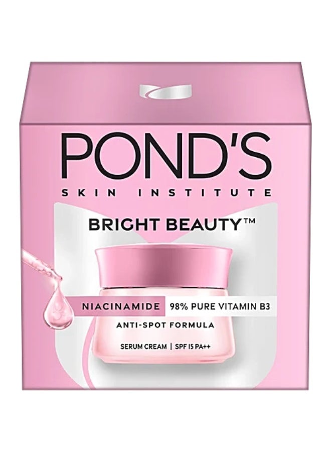 بوندز كريم سيروم بوندز بوندز برايت بيوتي المضاد للبقع الداكنة مع النياسيناميد وعامل حماية من الشمس 15 PA++، يخفي البقع الداكنة ويكشف عن بشرة مشرقة، 50 جم - Image 2