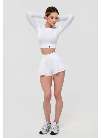 Bona Fide Bona Fide Premium Quality High Waist Biker Shorts for Women with Push Up - Womens Shorts for Gym, Workout