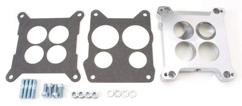 Edelbrock 2696 FourHole SquareBore to SpreadBore Carburetor Adapter Multi One Size