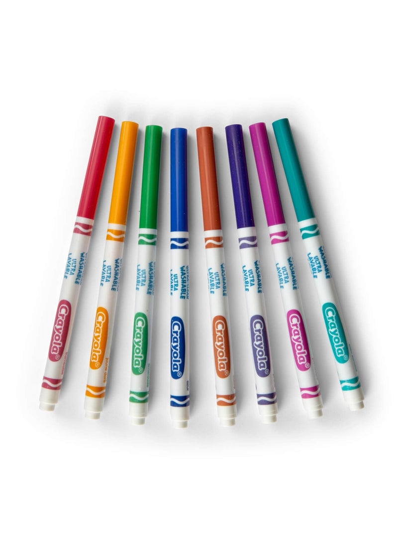 Crayola Ultra-Clean Washable Color Max Fine Line Markers - Image 4