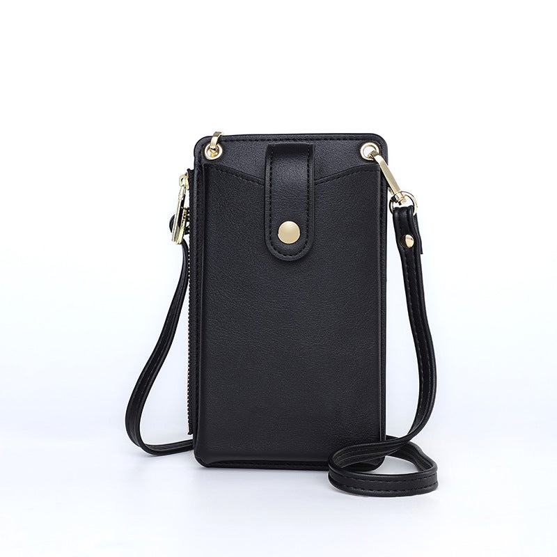 Mobile Phone Bag Women'S Cross-Body Small Bag 2023 New Mobile Phone Strap Diagonal Coin Purse Vertical Mobile Phone Bag - Image 4