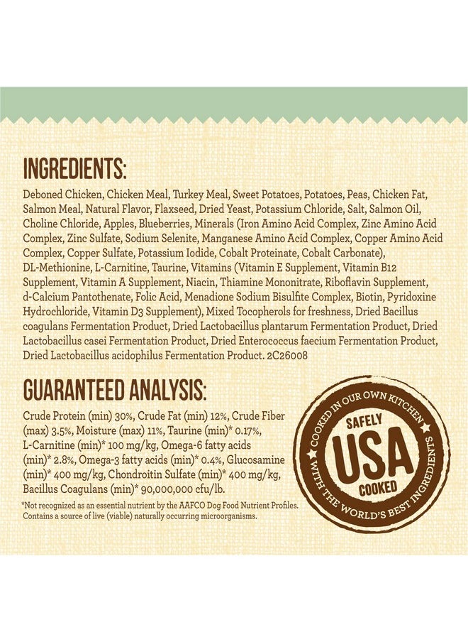 Merrick - Lil’ Plates Premium Grain Free Senior Dry Dog Food For Small Dogs, Real Chicken, Sweet Potato Kibble  4.0 Lb. Bag - Image 1
