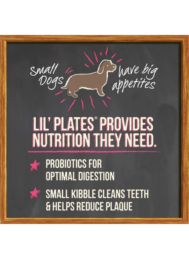 Merrick - Lil’ Plates Premium Grain Free Senior Dry Dog Food For Small Dogs, Real Chicken, Sweet Potato Kibble  4.0 Lb. Bag - Image 1
