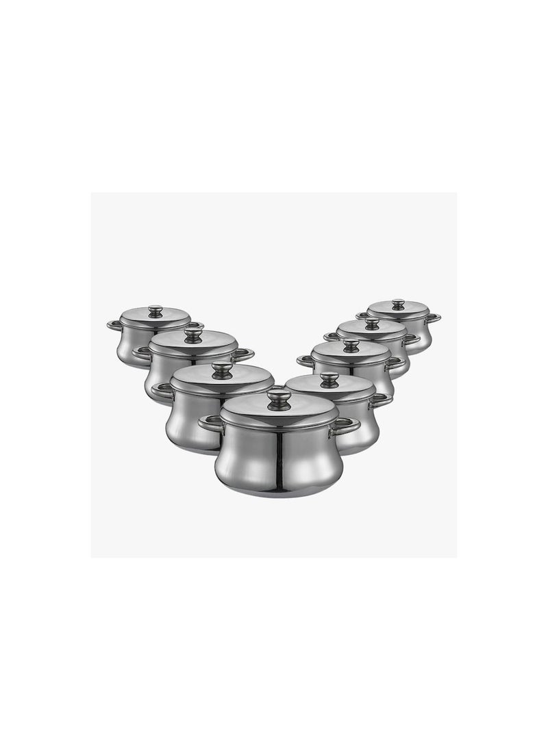 Obour October - Pot set with a large jumbo handle, 16 sq. Aluminum, THKH018 - Image 1