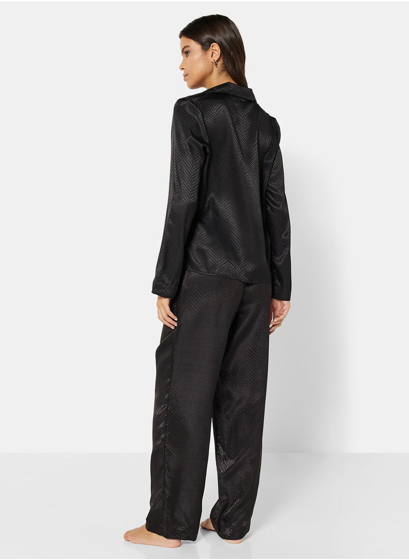 VERO MODA - Textured Pyjama Set - Image 1