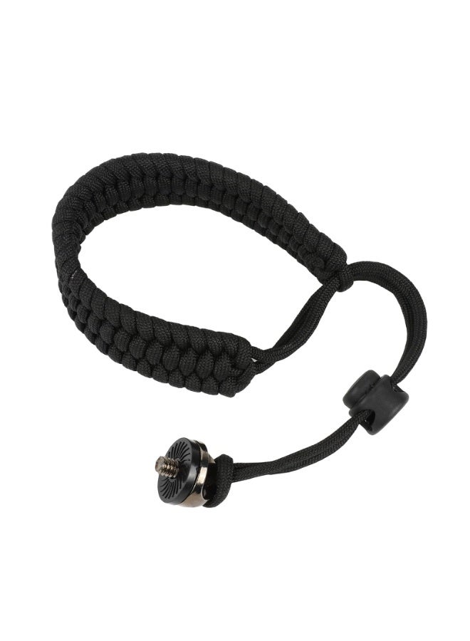 SahlTech Camera Wrist Strap Lanyard, Adjustable Nylon Hand Wrist Straps Lanyard with a 1/4" screw, for insta360 selfie stick, GoPro, Nikon Canon Sony Samsung Olympus DSLR cameras - Image 1