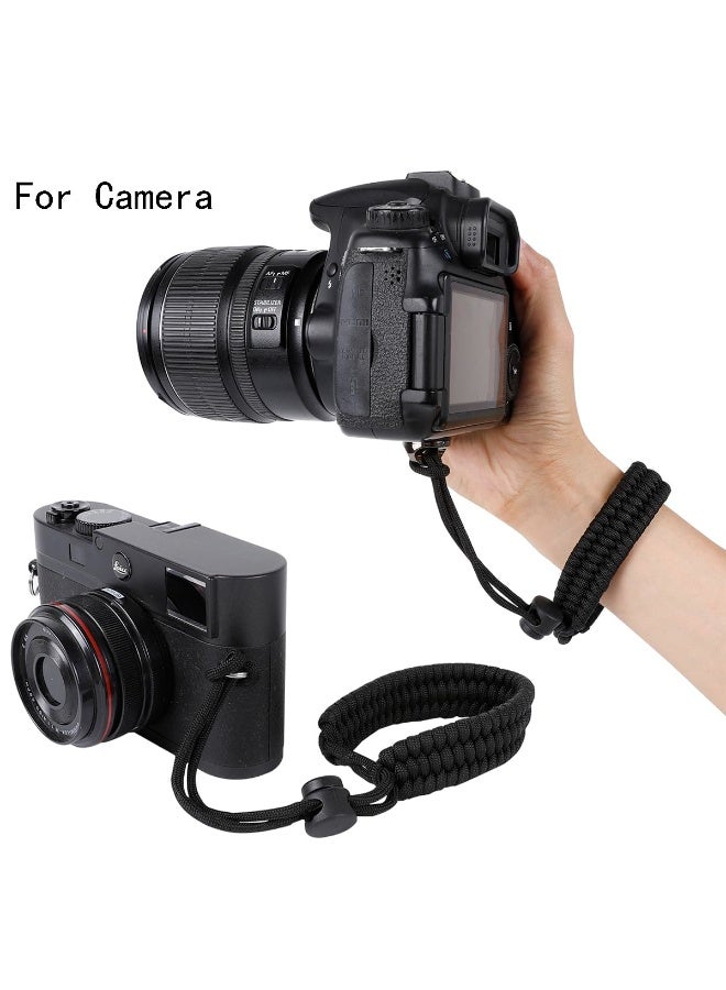 SahlTech Camera Wrist Strap Lanyard, Adjustable Nylon Hand Wrist Straps Lanyard with a 1/4" screw, for insta360 selfie stick, GoPro, Nikon Canon Sony Samsung Olympus DSLR cameras - Image 4