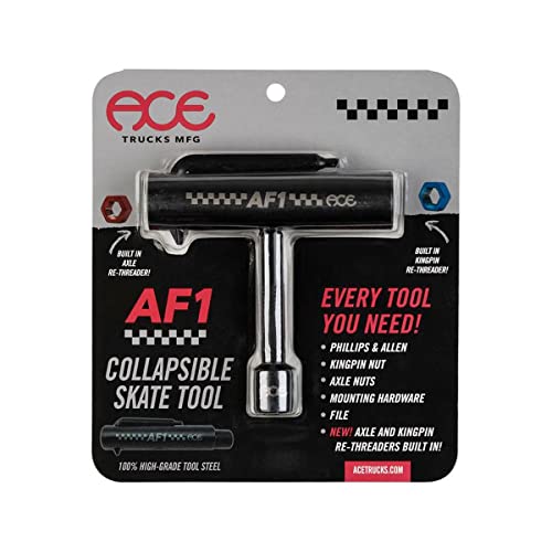 Ace Trucks MFG Ace Trucks AF1 Skate Tool - All in One - Axle/Kingpin Rethreader - Steel - Image 1