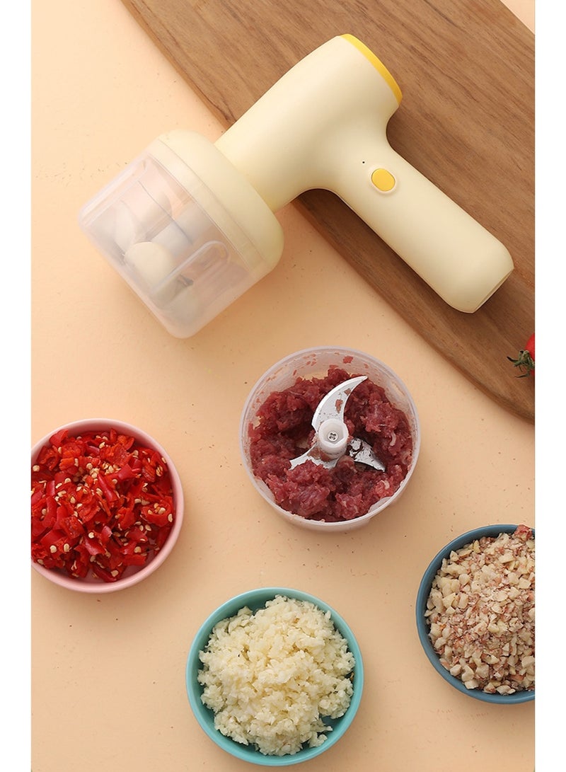 2-in-1 multifunctional electric garlic puree/egg beater - Image 2