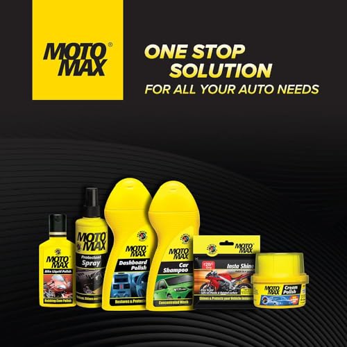 MOTOMAX 2K Rubbing Compound 200G,Pack Of 2|Removes Minor Scratches,Swirl Marks,Paint Defect And Oxidization From Metal Surfaces On Cars,Bike,Yellow - Image 4