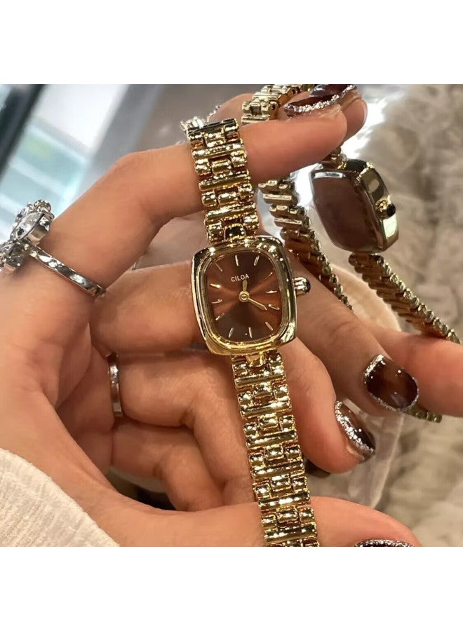 Ciloa 2026 New Women's Watch, Small Gold Watch For Ladies, Light Luxury Niche Brand Top Ten Watches, Bracelet-style Women's Wrisch - Image 1