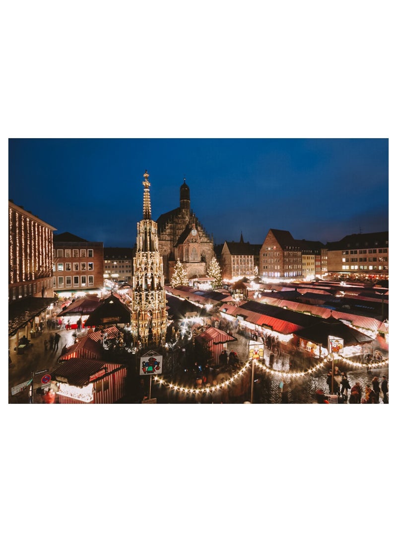 Anna 1000-Piece European Cityscape Puzzle - Colorful Architectural Landscape - Image 1