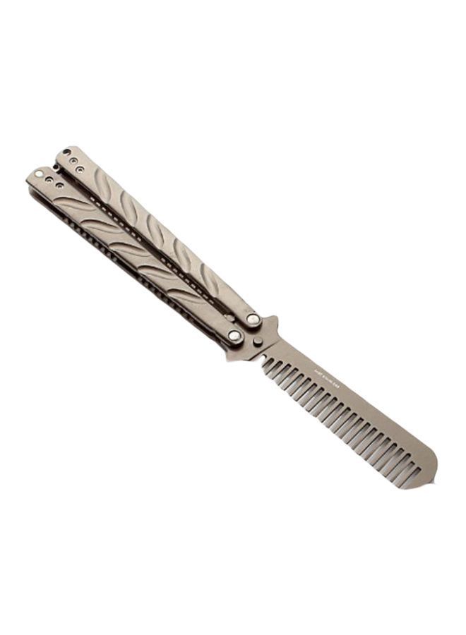 NIBEMINENT Trainer Knife Comb Silver - Image 1