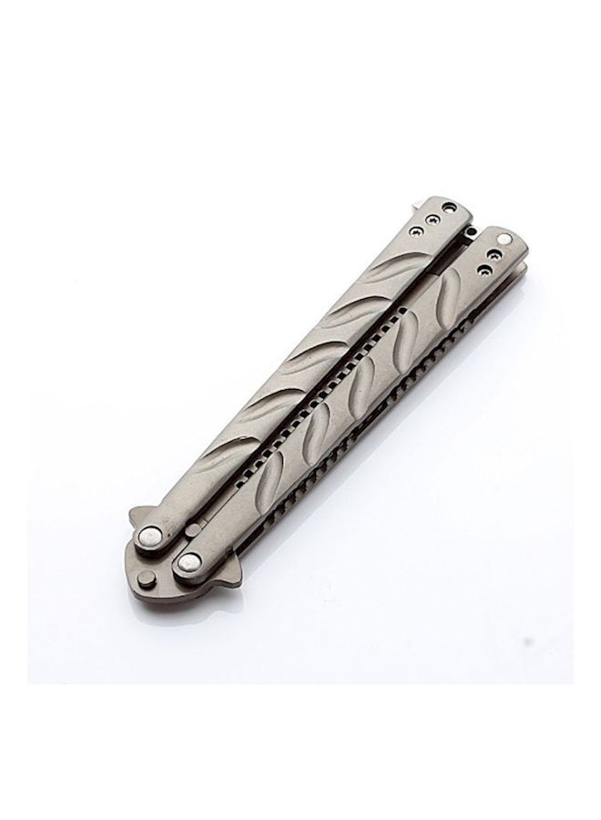 NIBEMINENT Trainer Knife Comb Silver - Image 4