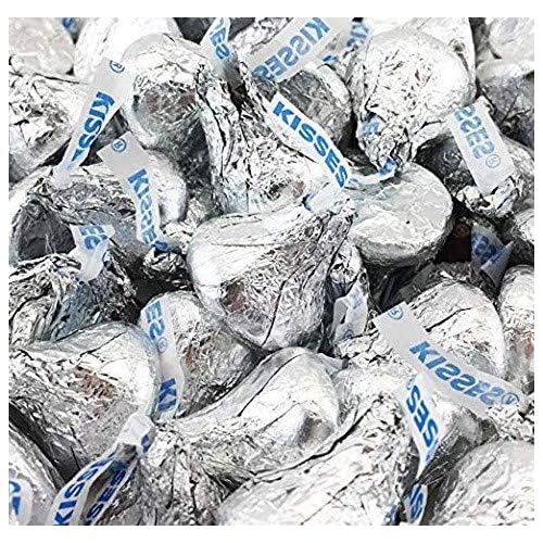 Hershey's شيكولاتة هيرشي كيسس بالحليب في عبوة فضية وزن 6 أرطال - Image 1