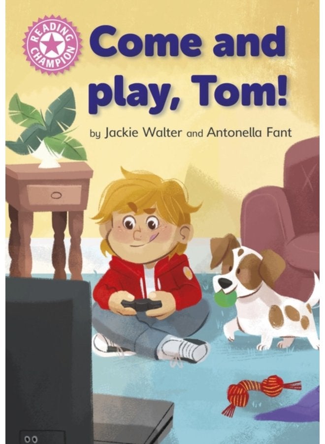 Reading Champion Come and Play Tom Independent Pink 1b - Paperback