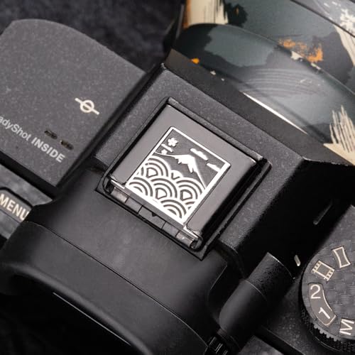 DBZZ Sea Wave Fuji Pattern Camera Metal Hot Shoe Cover for Sony A1 A7C A7CR A7CII A7R A7M2 A7M3 ZV-E10 II ZV-1II (Aluminum Alloy-for Sony) - Image 4