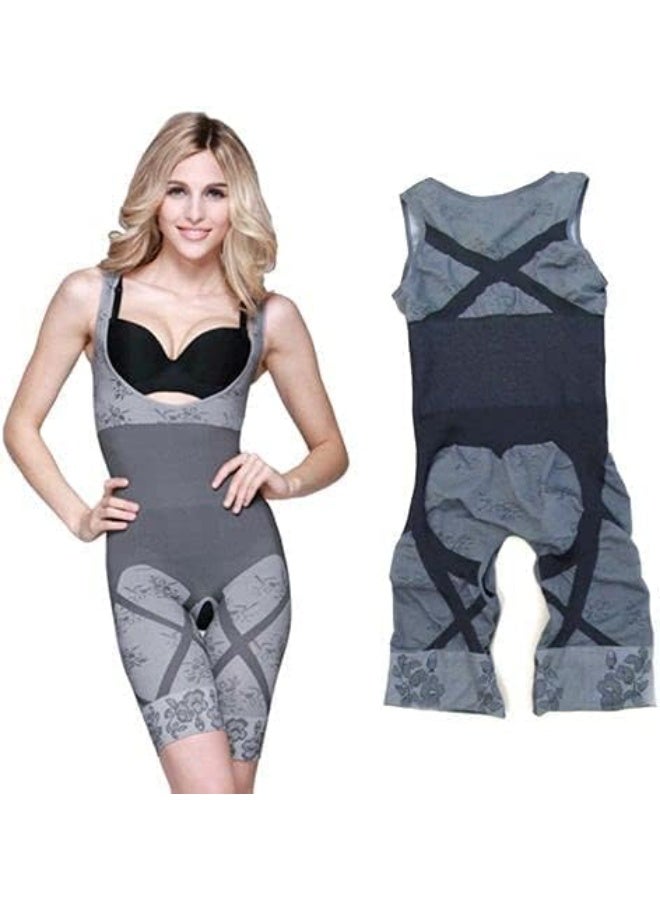 Women's slimming suit made of natural bamboo fabric - Gray - Image 1