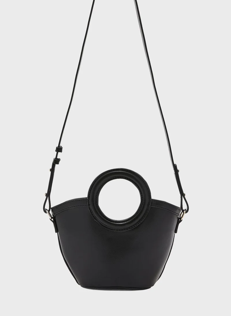 Ginger Micro Bucket Tote Bag