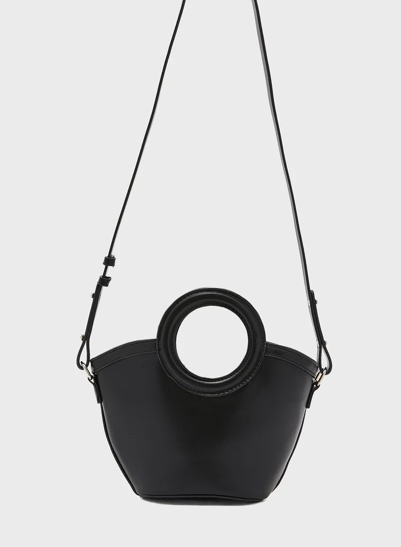 Ginger Micro Bucket Tote Bag