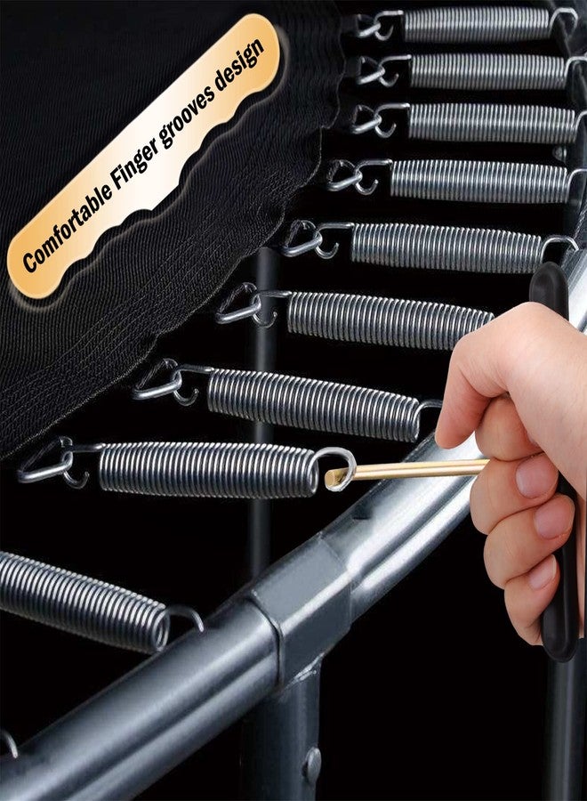 Famgee Trampoline Spring Pull Tool Kit Parts Hook Puller for Spring Installation Disassembling 2 Pack (T-Hook) - Image 3