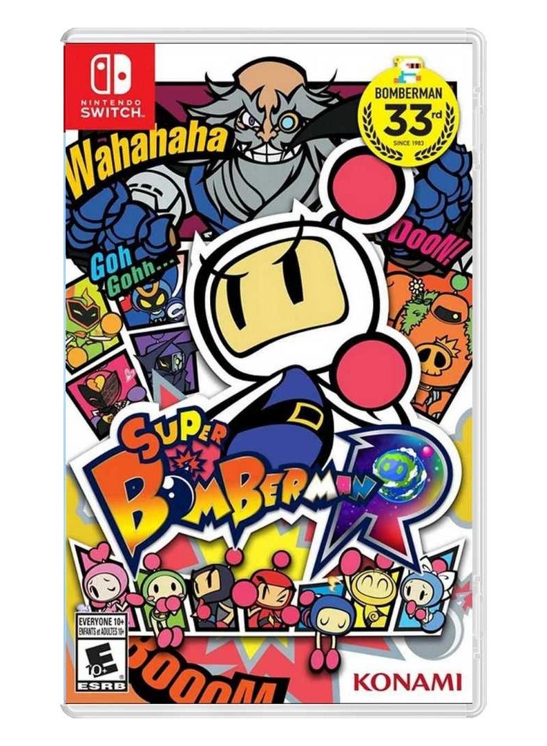 SWITCH 0 Super Bomberman R Nintendo Switch – Classic Bombing Action Reinvented for Multiplayer Fun - Image 1