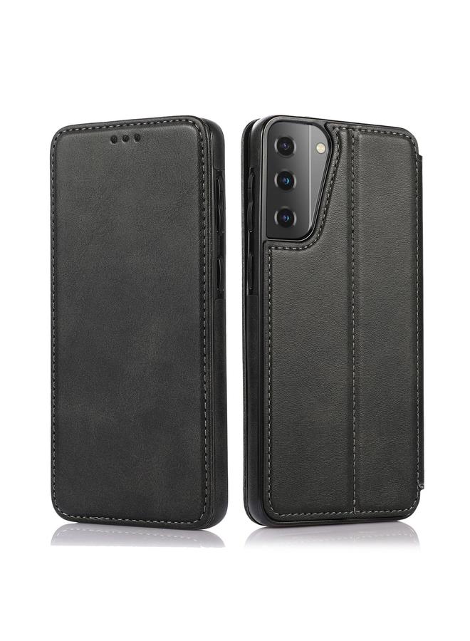 اس-توب جراب لهاتف Samsung Galaxy S21 5G جراب هاتف جلدي مغناطيسي من Knight - Image 1