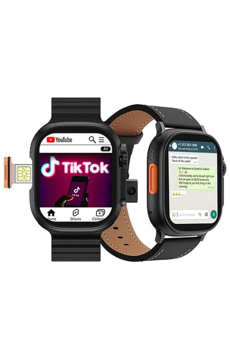 HAINO TEKO FG-2 5G Android Smartwatch with GPS Navigation, High-Resolution Touchscreen, and Full App Download Support for Social Media, Communication, and Entertainment - Image 1