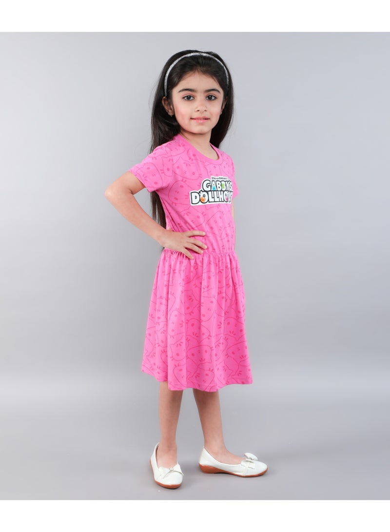 غابيز دول هاوس بيت الدمى غابي - فستان جيرسي للبنات - Image 4