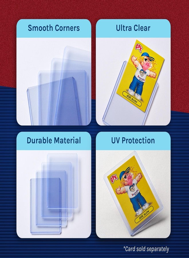 Fanatics Collectibles 35pt 3x4 Top Loaders, 100 Count - Standard Size Clear Rigid Card Holders for Trading Card Protection - Image 5