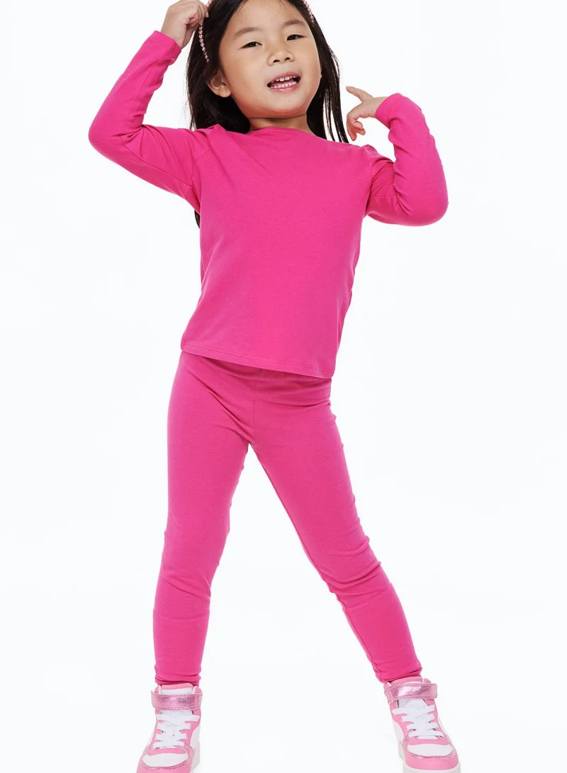 H&M Kids 5 Pack Assorted Leggings