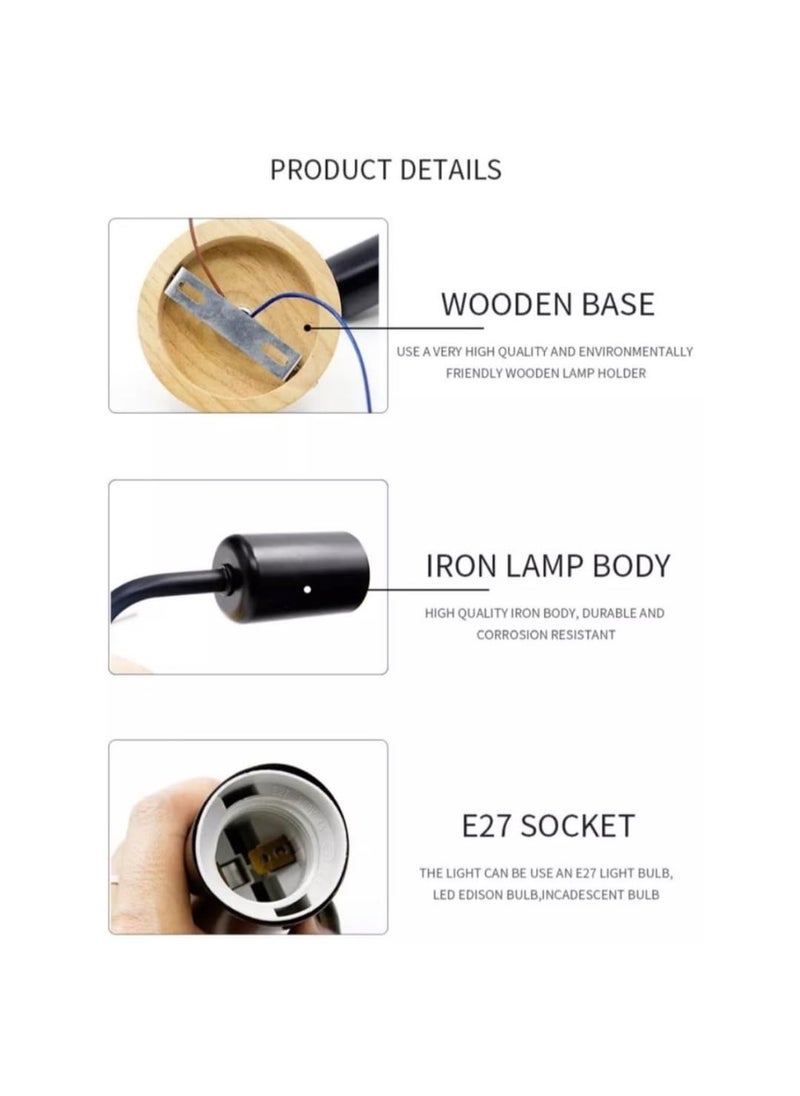LEGEEN LEGEEN Wall Sconces Light Lamp for Bathroom Bedroom Living Room Mirror Light Hall Kitichen Lobby Bedside Office Wall Deocr with Bulb  - Image 4