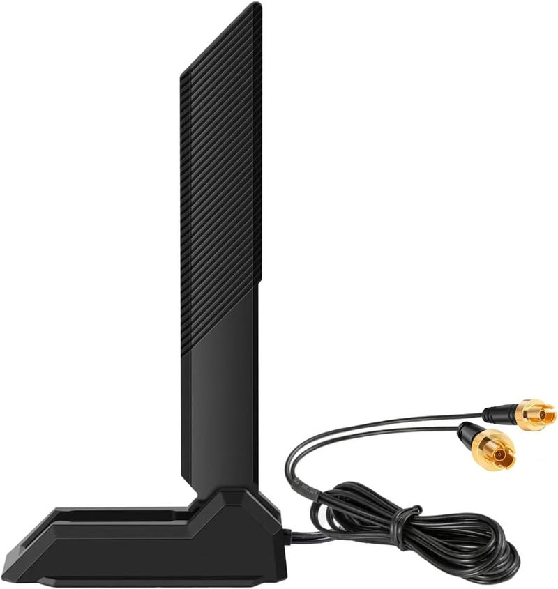 هوائي قاعدة مغناطيسي للوحة الأم للألعاب WiFi 7 مع موصل EZ-Plug (ليس RP-SMA) لسلسلة ASUS ROG Stix وASUS TUF/ROG Crosshair/Prime/ProArt للوحات الأم للألعاب WiFi 7، من Slinkdsco تصميم عصري لكل اختيار - Image 1