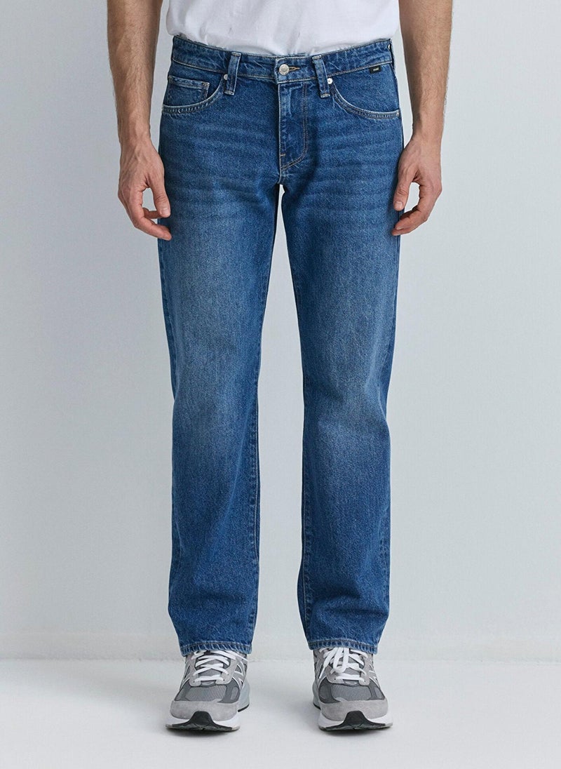 MAVI Hunter Indigo Rigid Denim Jean Pants - Image 3
