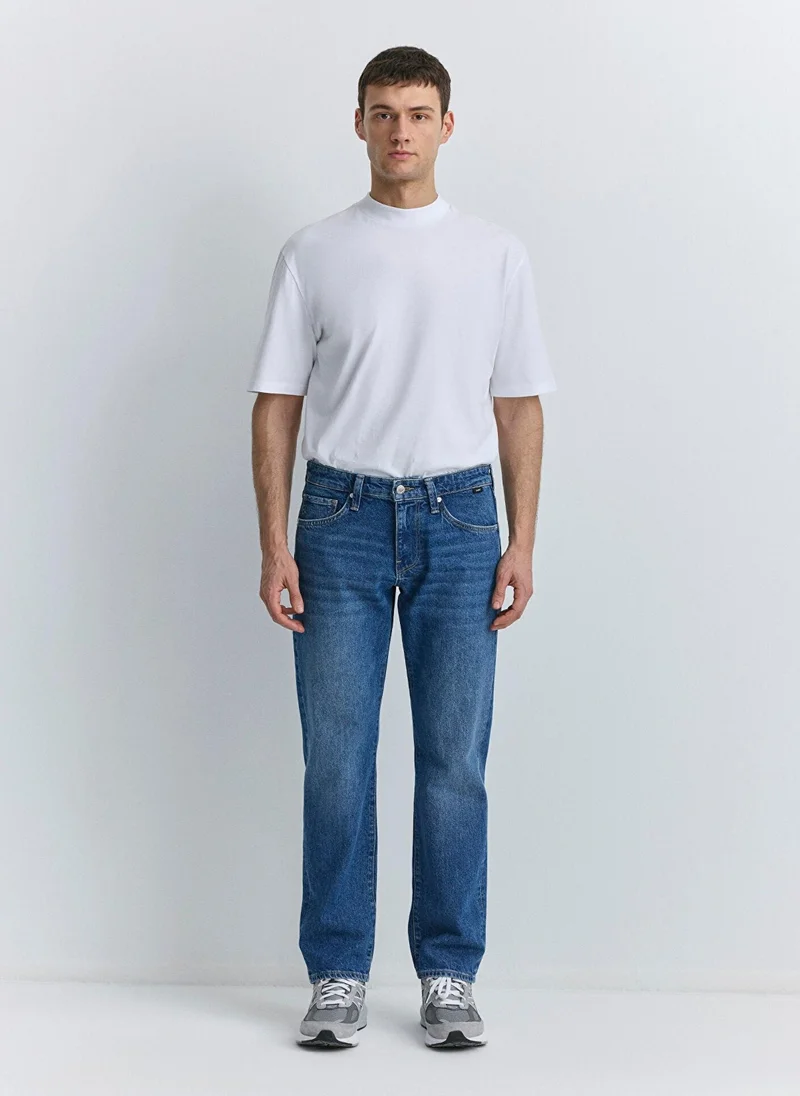 MAVI Hunter Indigo Rigid Denim Jean Pants