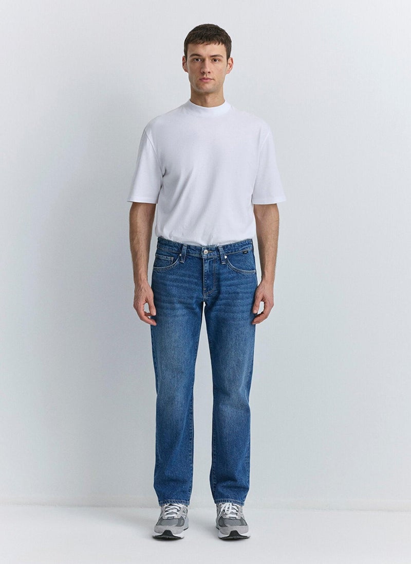 MAVI Hunter Indigo Rigid Denim Jean Pants - Image 2