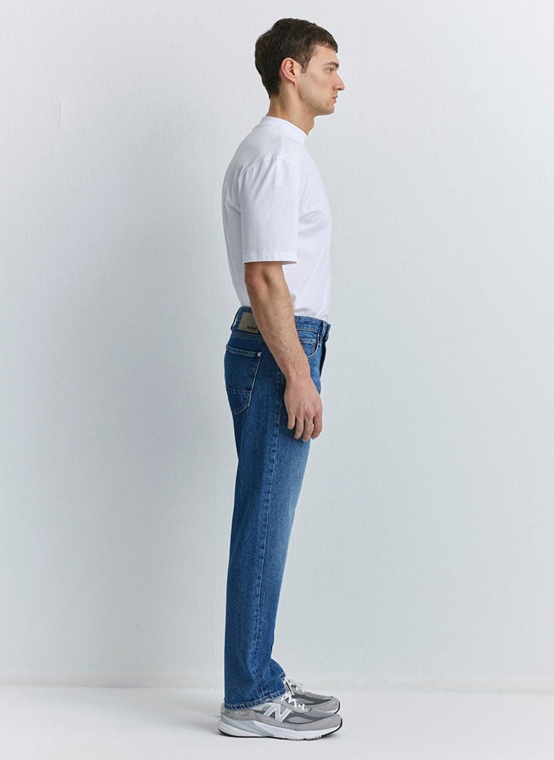 MAVI Hunter Indigo Rigid Denim Jean Pants - Image 5