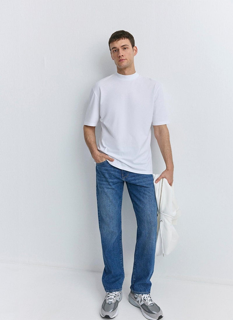 MAVI Hunter Indigo Rigid Denim Jean Pants - Image 1