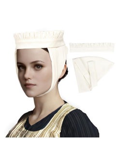 Medieval Linen Headband For Women 14Th Century Ruffled Fillet Barbette Hair Bandanas Wrap - pzsku/Z2F38E2A737332FD27677Z/45/_/1734183259/7d81ea26-877f-4baf-8262-bf542787bdd5