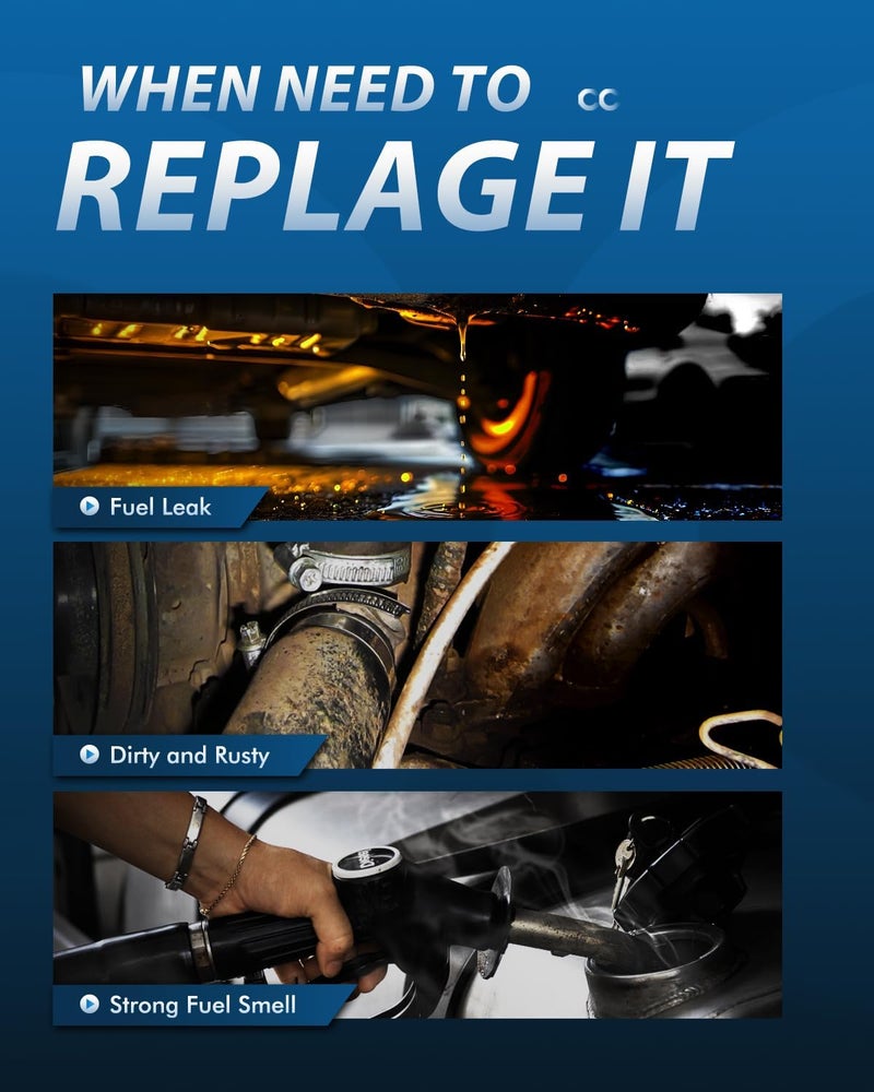 ECCPP Gas/Fuel Filler Neck Replacement Fit For Ford For F-250 Super Duty 1999-2010,For Ford For F-350 Super Duty 1999-2010 577-728 8C3Z9034KF Fuel Filler Tube (Only Fit Diesel Engines) - Image 5