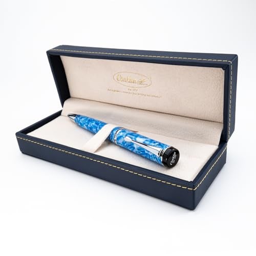Conklin Duragraph Ballpoint Pen in Ice Blue – Premium Writing Pen with Cool Blue Finish, Great Gift for Writers & Executives - Image 2