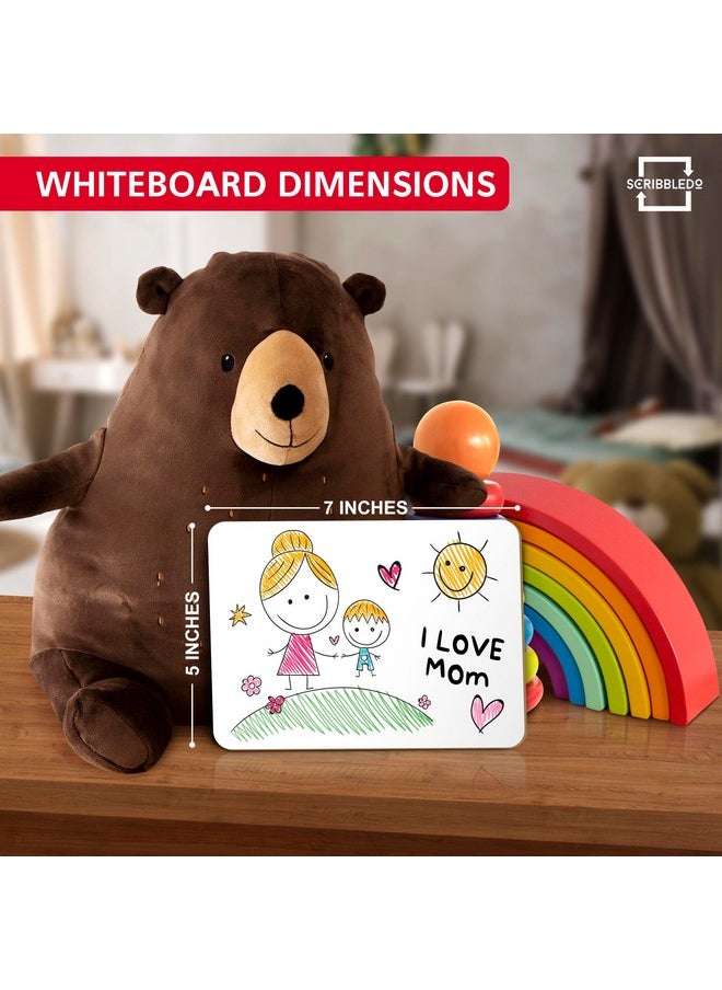 Scribbledo Small White Board Dry Erase Mini Whiteboard 5X7 Inch Small Dry Erase Board Marker Board Dry Erase Lapboards Handheld Personal White Boards For Students Small Whiteboard Office Kitchen  - Image 4