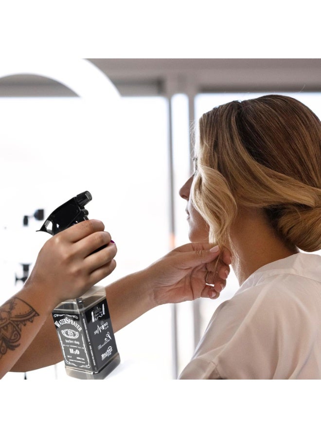 Barber Spray Bottle Barber Stylist Fine Mist Sprayer Refillable Hair Spray Bottles Mist - Image 4