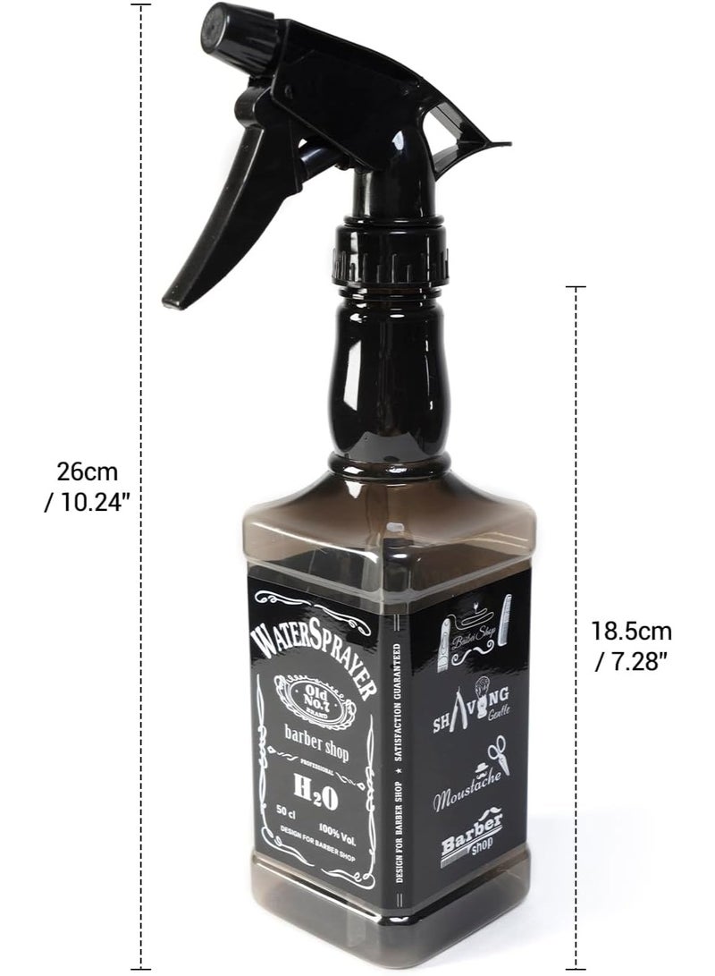Barber Spray Bottle Barber Stylist Fine Mist Sprayer Refillable Hair Spray Bottles Mist - Image 3